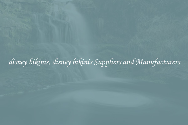 disney bikinis, disney bikinis Suppliers and Manufacturers