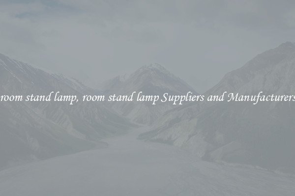 room stand lamp, room stand lamp Suppliers and Manufacturers