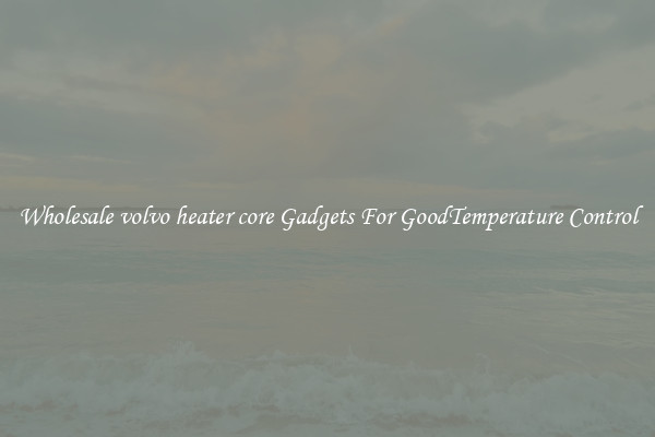 Wholesale volvo heater core Gadgets For GoodTemperature Control