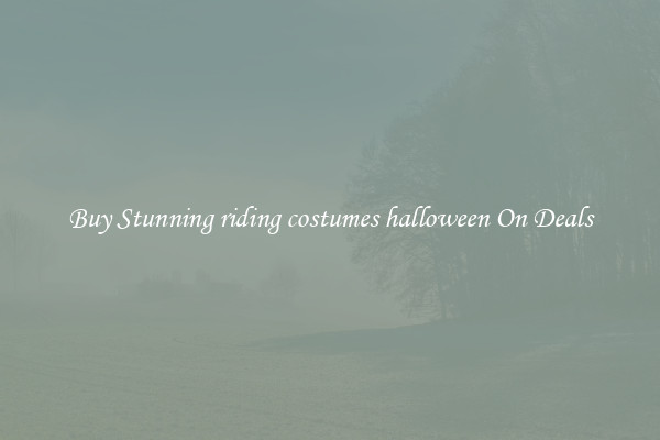 Buy Stunning riding costumes halloween On Deals
